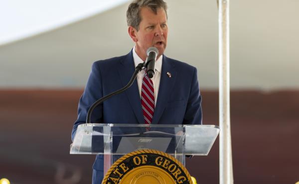 Georgia Gov. Brian Kemp, pictured at an event last month, signed the Living Infants Fairness and Equality Act on Tuesday. Georgia Gov. Brian Kemp, pictured at an event last month, signed the Living Infants Fairness and Equality Act on Tuesday.