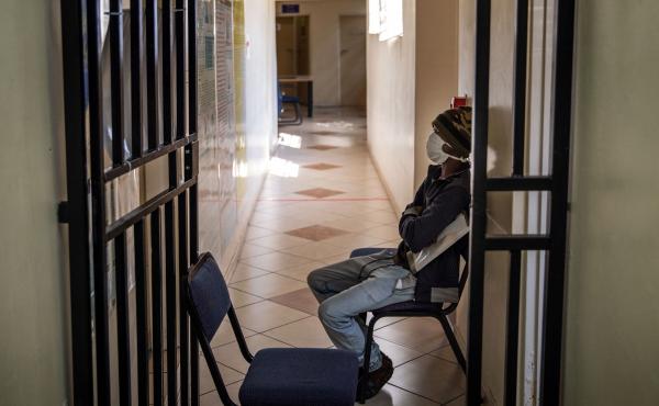 A patient with tuberculosis waits to be seen by a doctor at the Sizwe Tropical Diseases Hospital in Johannesburg, South Africa. Annual deaths from the infectious disease are on the rise after years of progress. A patient with tuberculosis waits to be seen by a doctor at the Sizwe Tropical Diseases Hospital in Johannesburg, South Africa. Annual deaths from the infectious disease are on the rise after years of progress.
