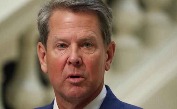 Georgia Gov. Brian Kemp, pictured last month, withdrew litigation against Atlanta Mayor Keisha Lance Bottoms and the City Council over a requirement to wear masks in public and other restrictions related to the COVID-19 pandemic. Georgia Gov. Brian Kemp, pictured last month, withdrew litigation against Atlanta Mayor Keisha Lance Bottoms and the City Council over a requirement to wear masks in public and other restrictions related to the COVID-19 pandemic.