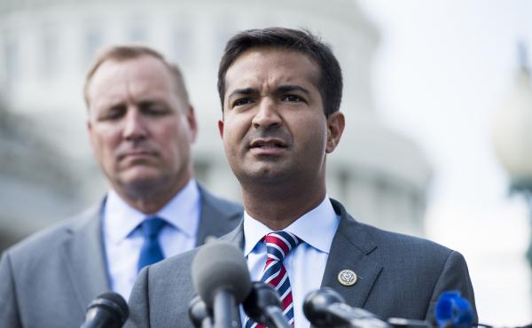 U.S. Rep. Carlos Curbelo, R-Fla., holds a news conference on immigration reform Wednesday at the Capitol. Curbelo is seeking to circumvent Republican leaders to bring an immigration bill to the House floor. U.S. Rep. Carlos Curbelo, R-Fla., holds a news conference on immigration reform Wednesday at the Capitol. Curbelo is seeking to circumvent Republican leaders to bring an immigration bill to the House floor.