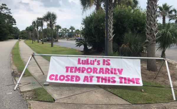 Lulu's restaurant in Gulf Shores, Ala., closed temporarily after COVID-19 infections were "racing among our staff," according to owner Lucy Buffett in a Facebook post. "Folks this is serious business," she says. "We are taking a pause to evaluate the best Lulu's restaurant in Gulf Shores, Ala., closed temporarily after COVID-19 infections were "racing among our staff," according to owner Lucy Buffett in a Facebook post. "Folks this is serious business," she says. "We are taking a pause to evaluate the best