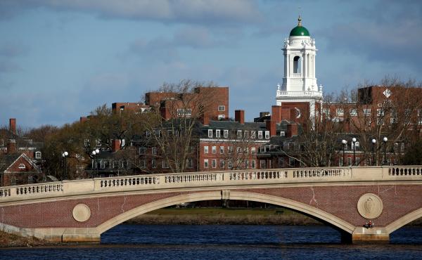 A general view of Harvard University campus is seen on April 22, 2020 in Cambridge, Massachusetts. A general view of Harvard University campus is seen on April 22, 2020 in Cambridge, Massachusetts.
