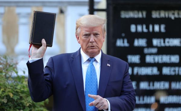 President Trump's photo opportunity in front of St. John's Episcopal church in Washington has set off criticism, as law enforcement used tear gas and force to clear a path for him to walk from the White House. President Trump's photo opportunity in front of St. John's Episcopal church in Washington has set off criticism, as law enforcement used tear gas and force to clear a path for him to walk from the White House.