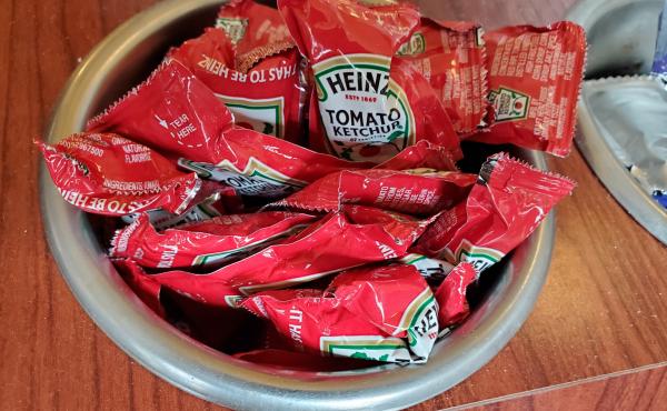 Heinz, the country's largest ketchup supplier, promised to up ketchup production by 25% to make up for the shortage. Heinz, the country's largest ketchup supplier, promised to up ketchup production by 25% to make up for the shortage.