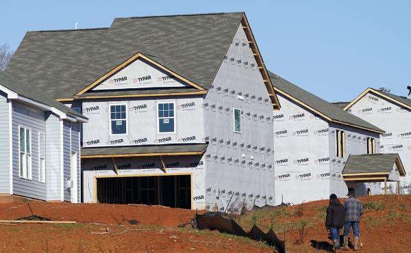 New homes under construction in Mebane, N.C., earlier this month. A historic shortage of homes for sale has been pushing prices sharply higher. So builders are trying to ramp up projects. New homes under construction in Mebane, N.C., earlier this month. A historic shortage of homes for sale has been pushing prices sharply higher. So builders are trying to ramp up projects.