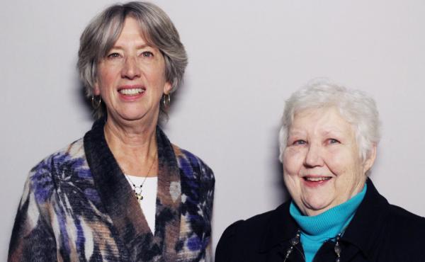Carol Miller, 68, and Marge Klindera, 79, are here to help — and have been for many years now. "People say, 'You mean you've given up Thanksgiving for all these years?' " Miller remarks. "And I never feel like I've ever given anything up." Carol Miller, 68, and Marge Klindera, 79, are here to help — and have been for many years now. "People say, 'You mean you've given up Thanksgiving for all these years?' " Miller remarks. "And I never feel like I've ever given anything up."