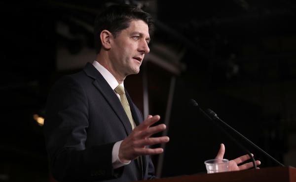 Speaker of the House Paul Ryan, R-Wis., answers questions Thursday on the possibility of a government shutdown. After receiving assurances from Ryan, a key group of conservative House Republicans said they would support a short-term-funding bill. Speaker of the House Paul Ryan, R-Wis., answers questions Thursday on the possibility of a government shutdown. After receiving assurances from Ryan, a key group of conservative House Republicans said they would support a short-term-funding bill.