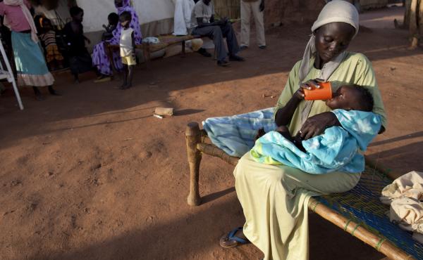 A mother feeds her new baby at the Yida refugee camp in South Sudan, which has the highest maternal mortality rate in the world. About 1 in 7 women in South Sudan die from causes related to pregnancy. A mother feeds her new baby at the Yida refugee camp in South Sudan, which has the highest maternal mortality rate in the world. About 1 in 7 women in South Sudan die from causes related to pregnancy.