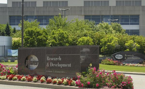 Scientists at Pfizer's research and development laboratories in Groton, Conn., worked on the COVID-19 pill called Paxlovid. Scientists at Pfizer's research and development laboratories in Groton, Conn., worked on the COVID-19 pill called Paxlovid.