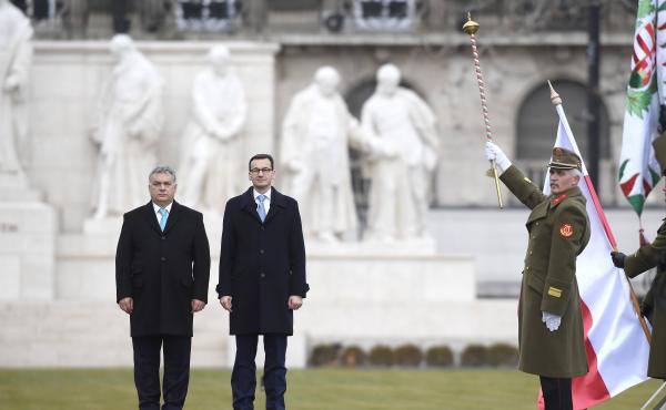 Polish Prime Minister Mateusz Morawiecki (right) chose in January to visit Hungary's leader Viktor Orbán for his first international trip after taking office. Polish Prime Minister Mateusz Morawiecki (right) chose in January to visit Hungary's leader Viktor Orbán for his first international trip after taking office.