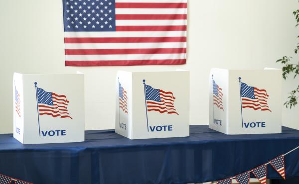 Uniformed police are generally not allowed around polling places, and the Pentagon doesn't want to get involved. Still, they're getting ready if things get out of control. Uniformed police are generally not allowed around polling places, and the Pentagon doesn't want to get involved. Still, they're getting ready if things get out of control.