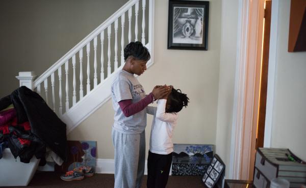 Samantha Pierce of Cleveland has a 7-year-old daughter, Camryn. In 2009, Pierce gave premature birth to twins. The babies did not survive. Scientists say black women lead more stressful lives, which makes them more likely to give birth prematurely and put Samantha Pierce of Cleveland has a 7-year-old daughter, Camryn. In 2009, Pierce gave premature birth to twins. The babies did not survive. Scientists say black women lead more stressful lives, which makes them more likely to give birth prematurely and put