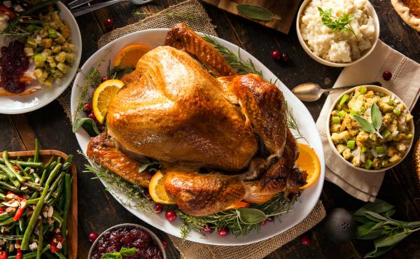 Whole Homemade Thanksgiving Turkey with All the Sides Whole Homemade Thanksgiving Turkey with All the Sides