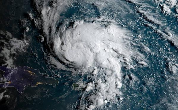 Hurricane Dorian has now left the Caribbean Sea and is predicted to intensify rapidly as it crosses the Atlantic on the way to Florida's central east coast. Hurricane Dorian has now left the Caribbean Sea and is predicted to intensify rapidly as it crosses the Atlantic on the way to Florida's central east coast.