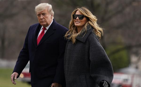 First lady Melania Trump says she condemns the violence at the Capitol last week and personal attacks on her. First lady Melania Trump says she condemns the violence at the Capitol last week and personal attacks on her.
