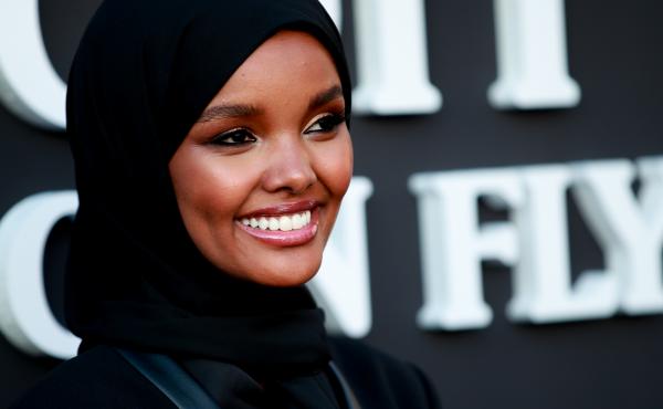 Halima Aden attends the premiere of Netflix's Travis Scott: Look Mom I Can Fly at Barker Hangar on Aug. 27, 2019, in Santa Monica, Calif. Halima Aden attends the premiere of Netflix's Travis Scott: Look Mom I Can Fly at Barker Hangar on Aug. 27, 2019, in Santa Monica, Calif.