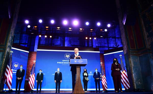 Then-President-elect Joe Biden introduces members of his foreign policy and national security teams in late November. Then-President-elect Joe Biden introduces members of his foreign policy and national security teams in late November.