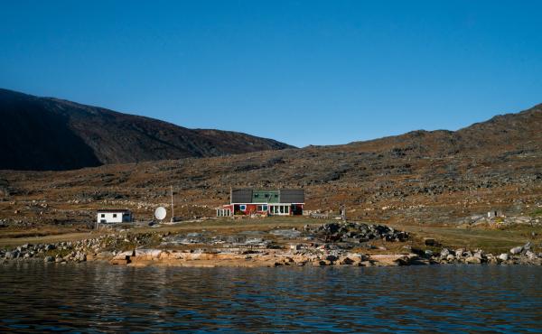 The Nielsens' sheep farm sits on the edge of a fjord in southern Greenland. The family has owned and run the farm since 1972. The Nielsens' sheep farm sits on the edge of a fjord in southern Greenland. The family has owned and run the farm since 1972.