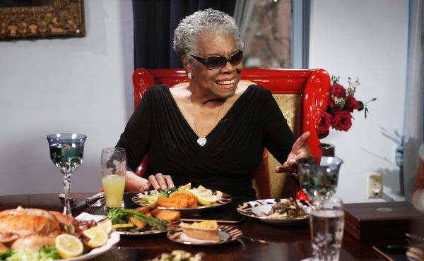 Acclaimed poet Maya Angelou knew how to appreciate a great steak. Acclaimed poet Maya Angelou knew how to appreciate a great steak.