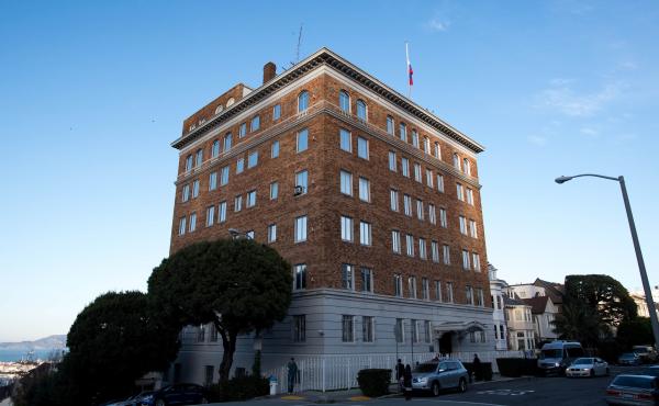 Russia's consulate general in San Francisco, as seen at the end of last year. Russia's consulate general in San Francisco, as seen at the end of last year.