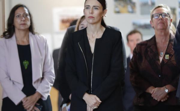New Zealand's Prime Minister Jacinda Ardern visited Cashmere High School in Christchurch, which lost two current students to the shootings at two mosques last Friday that killed 50 people. New Zealand's Prime Minister Jacinda Ardern visited Cashmere High School in Christchurch, which lost two current students to the shootings at two mosques last Friday that killed 50 people.