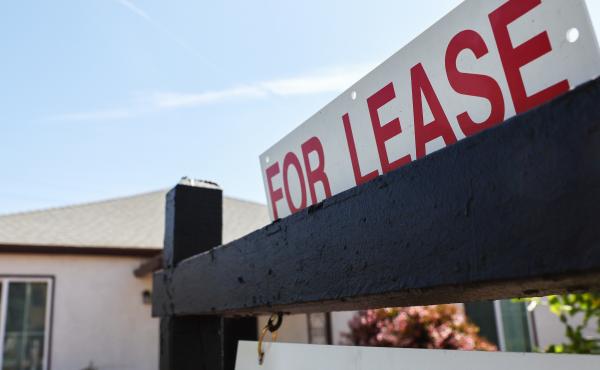 The soaring costs of basic necessities such as food and housing are disproportionately hitting people with lower incomes. Here, a house is available for rent in Los Angeles on March 15. The soaring costs of basic necessities such as food and housing are disproportionately hitting people with lower incomes. Here, a house is available for rent in Los Angeles on March 15.