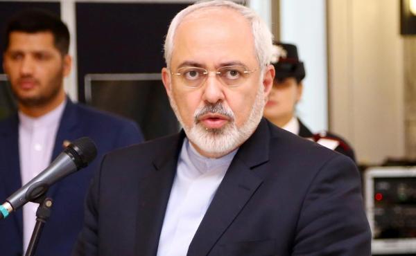 Iranian Foreign Minister Mohammad Javad Zarif speaks during a recent news conference in Rome. Zarif told NPR that the U.S. has been hesitant and contradictory in its approach to dealing with the self-declared Islamic State. Iranian Foreign Minister Mohammad Javad Zarif speaks during a recent news conference in Rome. Zarif told NPR that the U.S. has been hesitant and contradictory in its approach to dealing with the self-declared Islamic State.