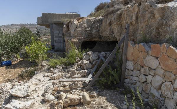 This photo shows a scene after an Israeli army operation that left several Palestinian men killed, in the West Bank village of Beit Anan on Sept. 26, 2021. Multiple Palestinian gunmen were killed in shootouts with Israeli security forces during a West Ban This photo shows a scene after an Israeli army operation that left several Palestinian men killed, in the West Bank village of Beit Anan on Sept. 26, 2021. Multiple Palestinian gunmen were killed in shootouts with Israeli security forces during a West Ban