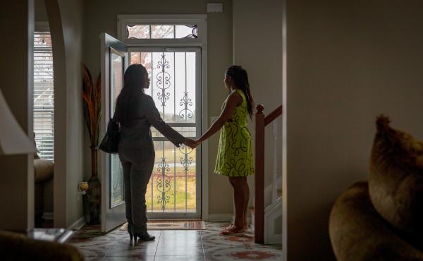 Sandra's 17-year-old daughter, Lindsey, has autism. Lindsey thrives on routine, and got special help at school until the coronavirus pandemic cut her off from the trained teachers and therapists she'd come to rely on. Sandra's 17-year-old daughter, Lindsey, has autism. Lindsey thrives on routine, and got special help at school until the coronavirus pandemic cut her off from the trained teachers and therapists she'd come to rely on.