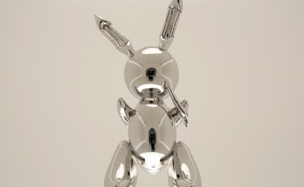 Rabbit by Jeff Koons was sold for more than $91 million at Christie's in New York on Wednesday night. It set a record for the most expensive work by a living artist to be sold at auction. Rabbit by Jeff Koons was sold for more than $91 million at Christie's in New York on Wednesday night. It set a record for the most expensive work by a living artist to be sold at auction.
