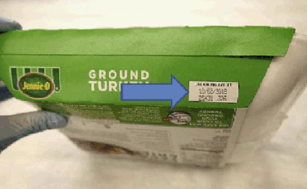 Jennie-O is recalling 45 tons of raw turkey that may be tainted by salmonella. Jennie-O is recalling 45 tons of raw turkey that may be tainted by salmonella.