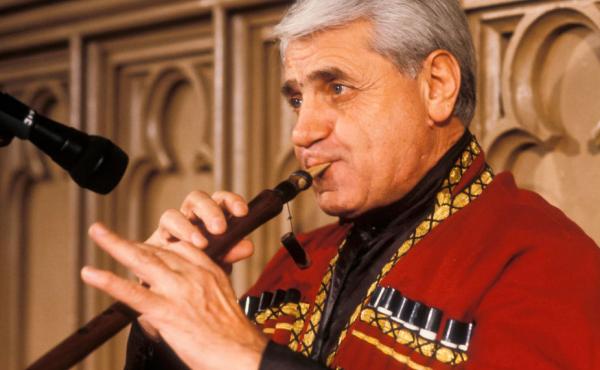 The late Armenian composer and musician Jivan Gasparyan, performing in New York in 1994. The late Armenian composer and musician Jivan Gasparyan, performing in New York in 1994.