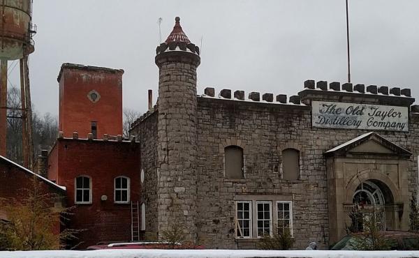 This is the original Old Taylor Distilling Co. castle in 2016. At the time, the property was still under renovation. This is the original Old Taylor Distilling Co. castle in 2016. At the time, the property was still under renovation.
