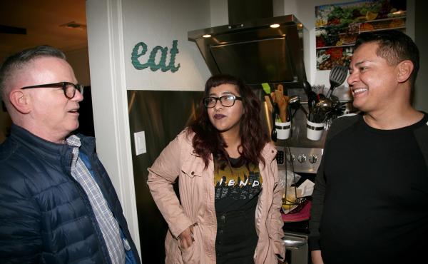 Phoenix residents (left to right) Brendan Mahoney, Jenni Vega and Tony Moya all felt shocked and scared on the night of the recent presidential election. They worry about their rights as LGBT people, but more so, they worry for others more vulnerable than Phoenix residents (left to right) Brendan Mahoney, Jenni Vega and Tony Moya all felt shocked and scared on the night of the recent presidential election. They worry about their rights as LGBT people, but more so, they worry for others more vulnerable than