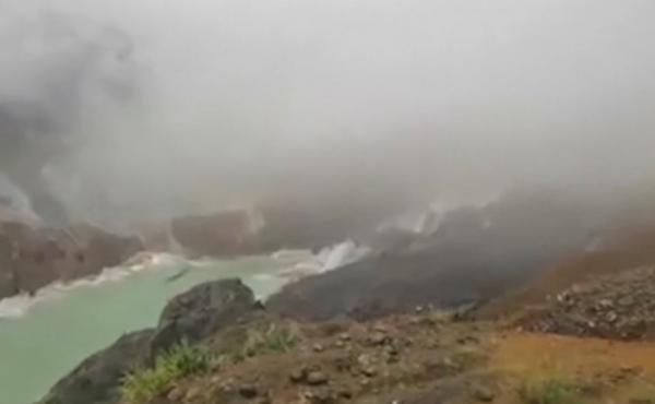 A landslide in Myanmar's northern Kachin state killed scores of people. A landslide in Myanmar's northern Kachin state killed scores of people.