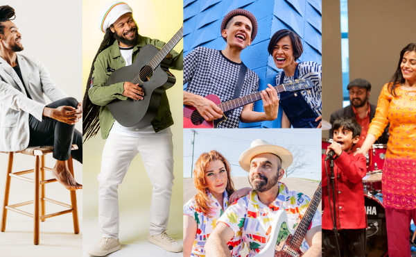 This year's Grammy nominees for best children's album include: Pierce Freelon, 1 Tribe Collective, 123 Andrés, Lucky Diaz and the Family Jam Band and Falu This year's Grammy nominees for best children's album include: Pierce Freelon, 1 Tribe Collective, 123 Andrés, Lucky Diaz and the Family Jam Band and Falu