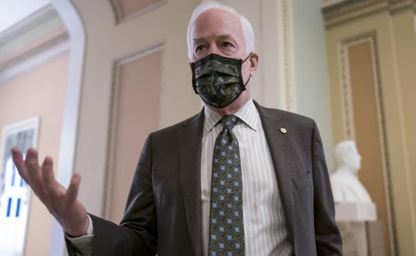 Sen. John Cornyn, R-Texas, called a post-presidency Senate trial for Trump "vindictive." Sen. John Cornyn, R-Texas, called a post-presidency Senate trial for Trump "vindictive."