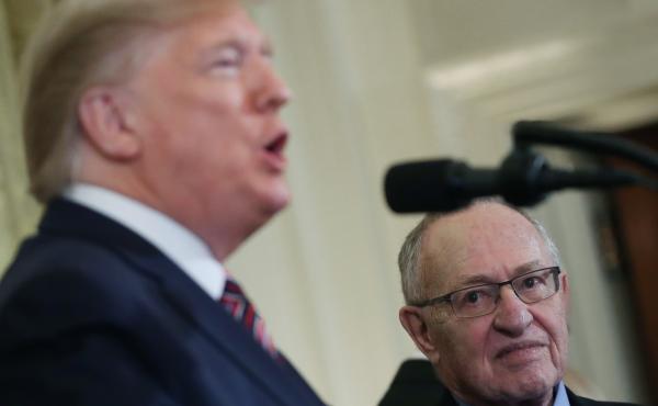 Alan Dershowitz told NPR on Friday he would make constitutional arguments for President Trump at his Senate impeachment trial. Alan Dershowitz told NPR on Friday he would make constitutional arguments for President Trump at his Senate impeachment trial.