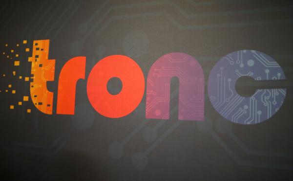 The logo of Tronc Inc., formerly Tribune Publishing Company, is seen at TechFair LA in 2017. The logo of Tronc Inc., formerly Tribune Publishing Company, is seen at TechFair LA in 2017.