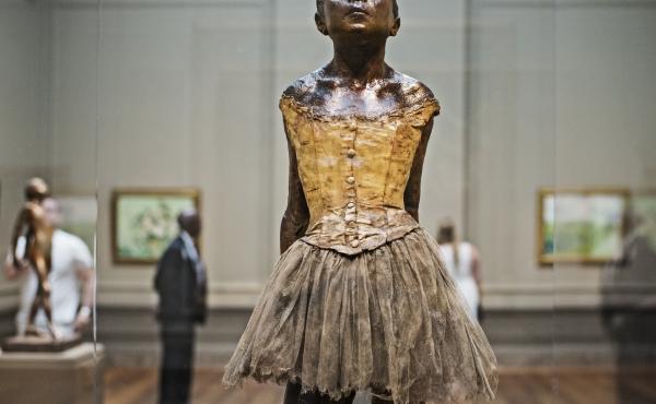 "Little Dancer," a sculpture by French artist Edgar Degas, is seen at the National Gallery of Art in Washington, D.C., on July 16, 2014. "Little Dancer," a sculpture by French artist Edgar Degas, is seen at the National Gallery of Art in Washington, D.C., on July 16, 2014.