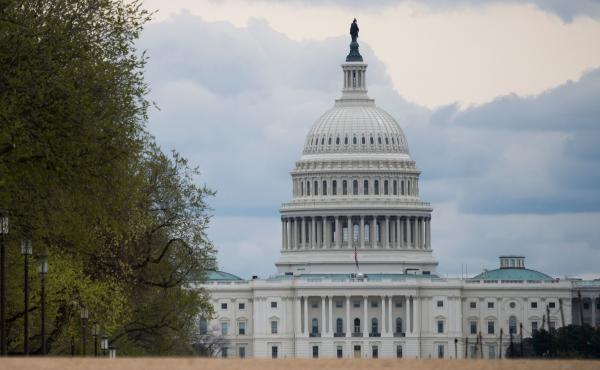 The U.S. Capitol is seen on March 31. Lobbyists are competing for funds in coronavirus financial aid. The U.S. Capitol is seen on March 31. Lobbyists are competing for funds in coronavirus financial aid.