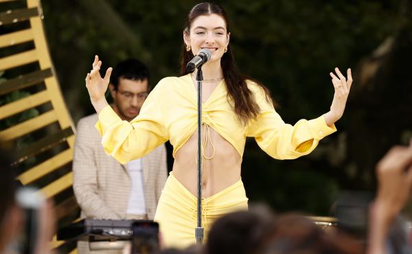 Lorde performs at Good Morning America's Summer Concert Series in Central Park on Aug. 20 in New York City. She worked with a team of language experts to re-record five of her new songs in the indigenous Māori language. Lorde performs at Good Morning America's Summer Concert Series in Central Park on Aug. 20 in New York City. She worked with a team of language experts to re-record five of her new songs in the indigenous Māori language.