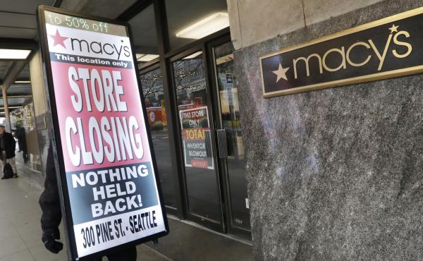 Macy's is cutting 2,000 jobs and closing about 125 stores, such as this one in Seattle, the company announced Tuesday. Macy's is cutting 2,000 jobs and closing about 125 stores, such as this one in Seattle, the company announced Tuesday.