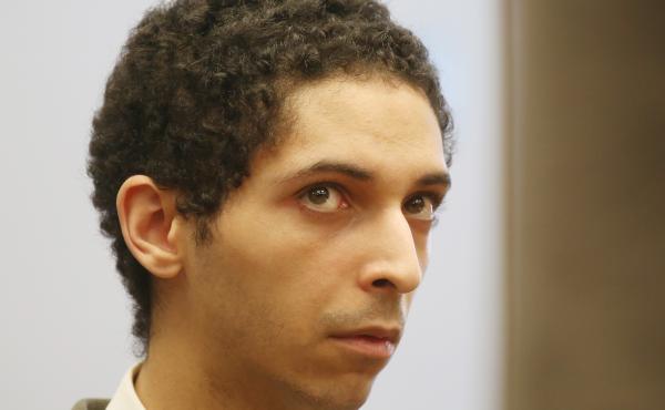 Tyler Barriss at a preliminary hearing in May 2018 for the "swatting" death of Andrew Finch in late December of 2017. Tyler Barriss at a preliminary hearing in May 2018 for the "swatting" death of Andrew Finch in late December of 2017.