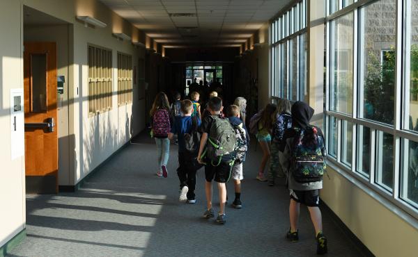 Students head to class this month in Thornton, Colo. Infectious disease experts say the decline in vaccination rates against childhood diseases during the pandemic has increased the potential for outbreaks of diseases once largely vanquished in the United Students head to class this month in Thornton, Colo. Infectious disease experts say the decline in vaccination rates against childhood diseases during the pandemic has increased the potential for outbreaks of diseases once largely vanquished in the United
