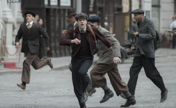 Marcel (Jesse Eisenberg) in the film Resistance. Marcel (Jesse Eisenberg) in the film Resistance.