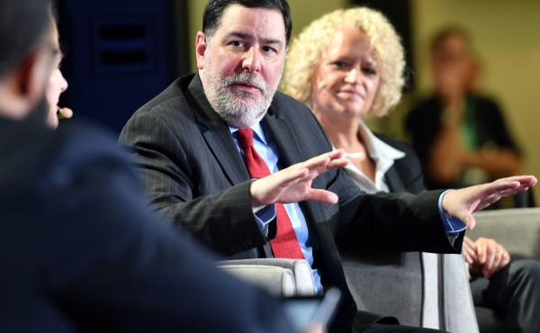 Pittsburgh Mayor Bill Peduto at a city climate action event in San Francisco in September. Peduto is representing U.S. mayors at the United Nations climate meeting underway in Katowice, Poland, this week. Pittsburgh Mayor Bill Peduto at a city climate action event in San Francisco in September. Peduto is representing U.S. mayors at the United Nations climate meeting underway in Katowice, Poland, this week.
