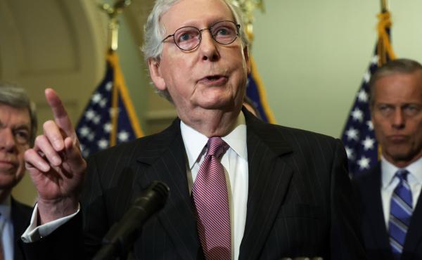 U.S. Senate Minority Leader Sen. Mitch McConnell, R-Ky., blamed Democrats for the declining trust in the Supreme Court in an interview with NPR. "The Supreme Court is not broken and doesn't need fixing," he said. U.S. Senate Minority Leader Sen. Mitch McConnell, R-Ky., blamed Democrats for the declining trust in the Supreme Court in an interview with NPR. "The Supreme Court is not broken and doesn't need fixing," he said.
