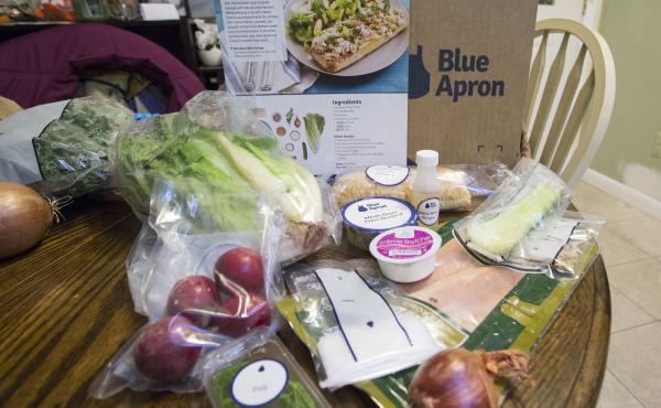 While it may seem that heaps of plastic from meal kit delivery services like Blue Apron makes them less environmentally friendly than traditional grocery shopping, a new study says the kits actually produce less food waste. While it may seem that heaps of plastic from meal kit delivery services like Blue Apron makes them less environmentally friendly than traditional grocery shopping, a new study says the kits actually produce less food waste.