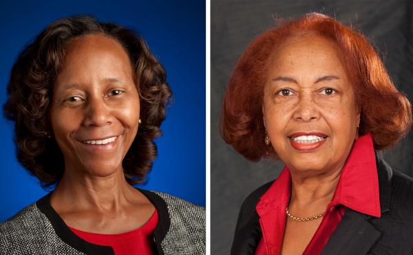 Engineer Marian Croak (left) and ophthalmologist Patricia Bath are the first Black women to be inducted into the National Inventors Hall of Fame in its nearly 50-year history. Engineer Marian Croak (left) and ophthalmologist Patricia Bath are the first Black women to be inducted into the National Inventors Hall of Fame in its nearly 50-year history.